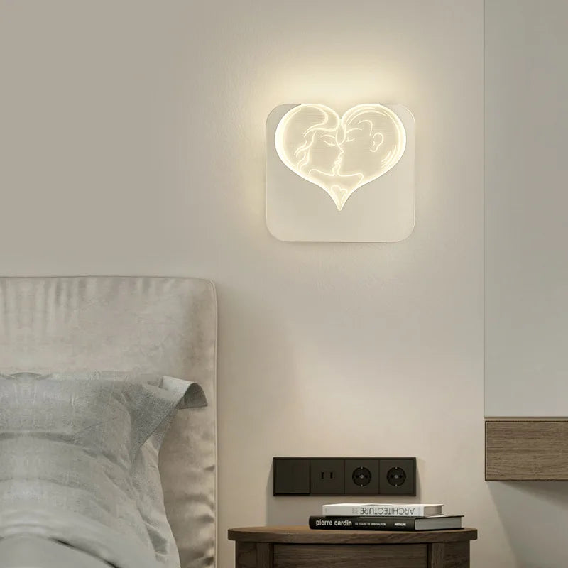 Lisslune | Modern minimalist LED wall light