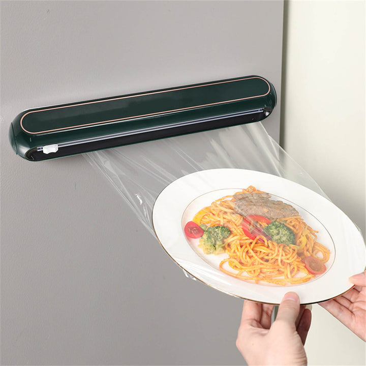 Lisslune | Wall-Mounted Automatic Plastic Wrap Dispenser