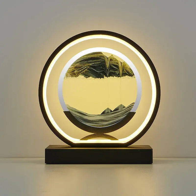 Lisslune | LuxaFlare | LED Quicksand Ornament | Magical Lighting | Create Enchanting Moods