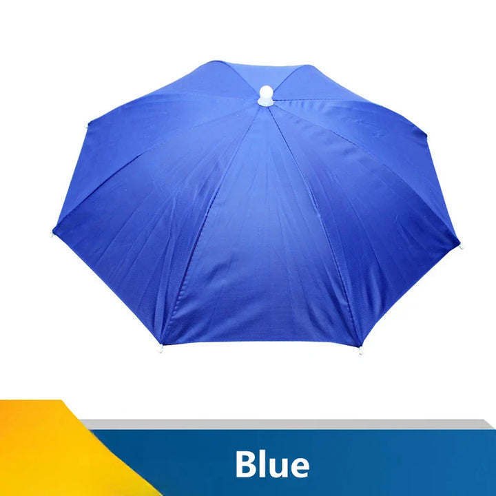 Rynx | Portable Umbrella Hat Foldable Outdoor Fishing Sun Protection Waterproof Camping Fishing Headwear