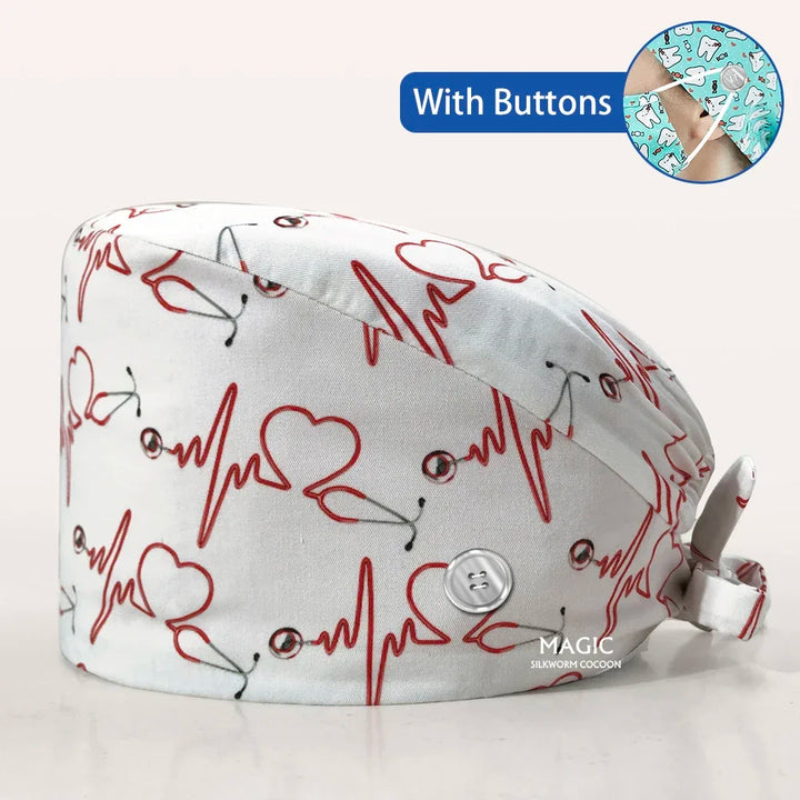 Lisslune | Tooth pressure customizable medical hats for dental and caregiving use