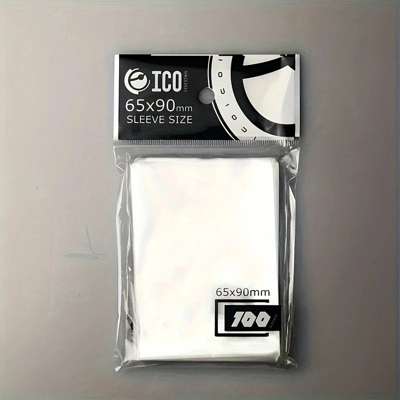Rynx | 200 pieces (2 packs) 65*90mm card sleeves, card protectors for trading cards, for football star cards board game card sleeves