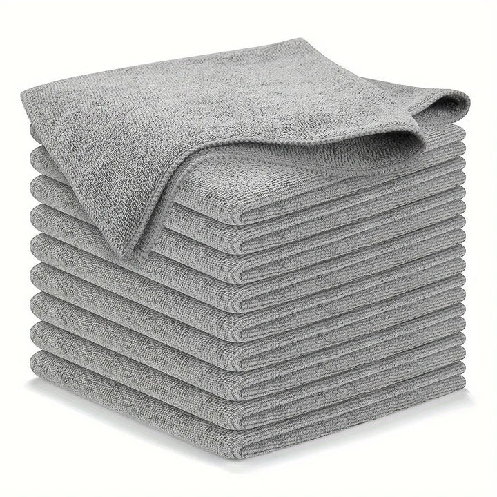 Lisslune | Microfiber Car Cleaning Cloths Set (10 pieces)
