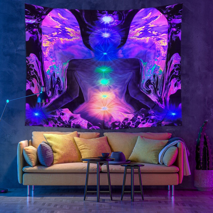 Lisslune | Colorful Glowing Luminous Tapestry