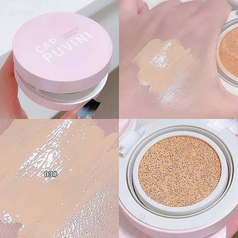 Rynx | Moisturizing Concealer Air Cushion CC Cream Naturally Waterproof Brightening Cushion Foundation High Coverage Makeup Base Cosmetics