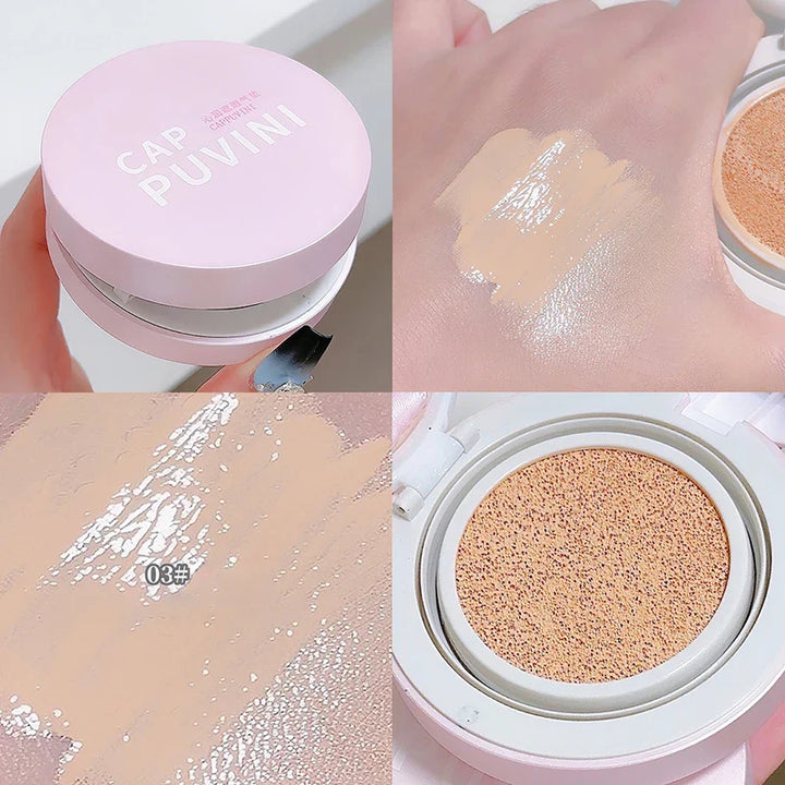 Rynx | Moisturizing Concealer Air Cushion CC Cream Naturally Waterproof Brightening Cushion Foundation High Coverage Makeup Base Cosmetics