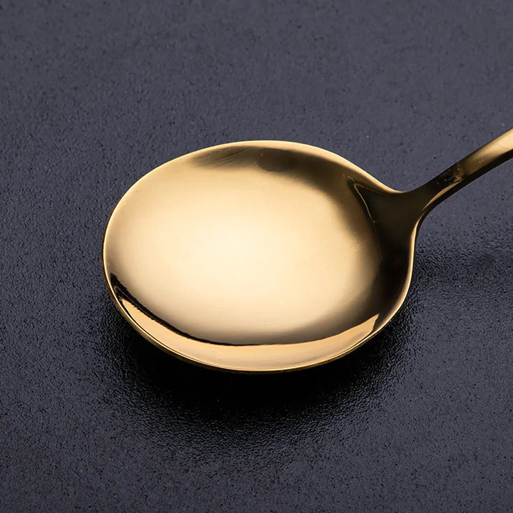 Lisslune | RoyalMirror – Luxury Gold Cutlery Set