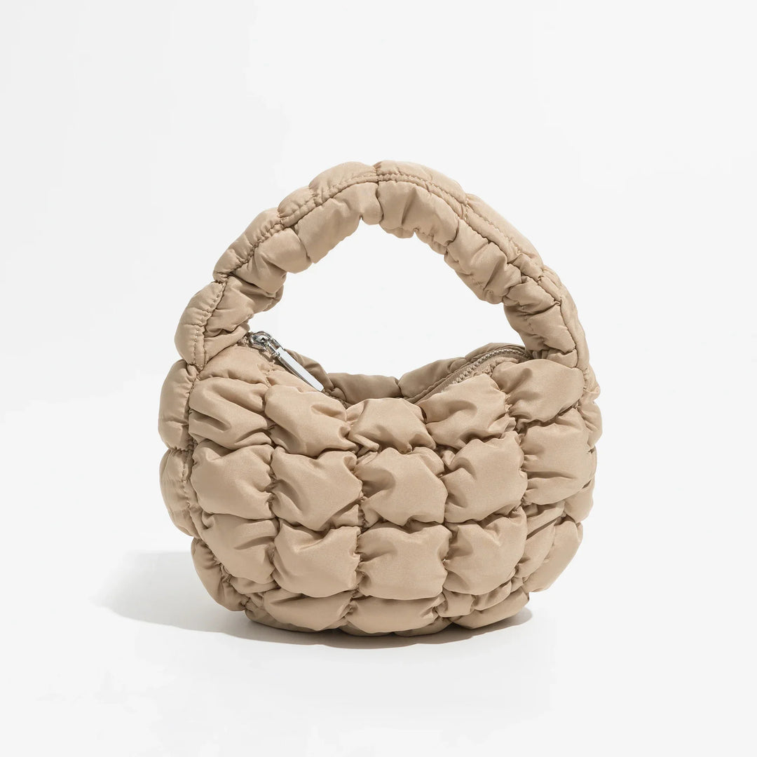 Lisslune | Lively quilted round mini bag
