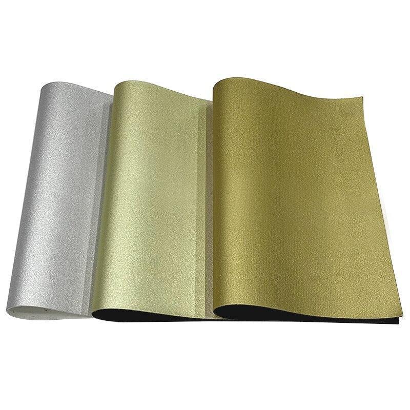 Lisslune | Litchi PU Leather Craft Sheets - Enhance Your DIY Creations