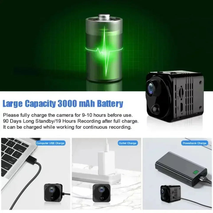 Lisslune | Mini Spy HD WiFi Motion Detection Security Camera