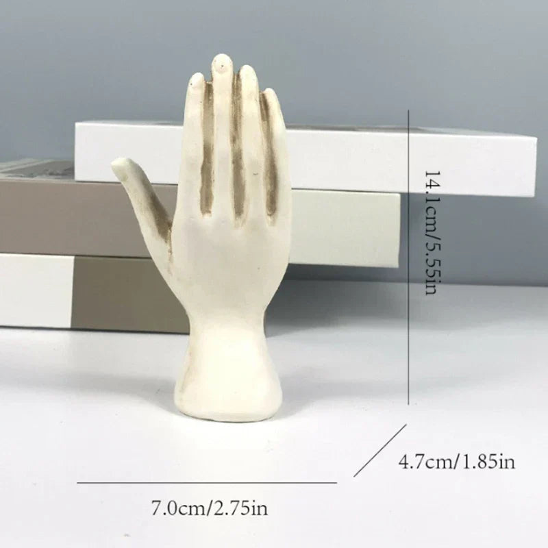 Lisslune | Zodiac Symbols Mystic Palmistry Hand Sculpture