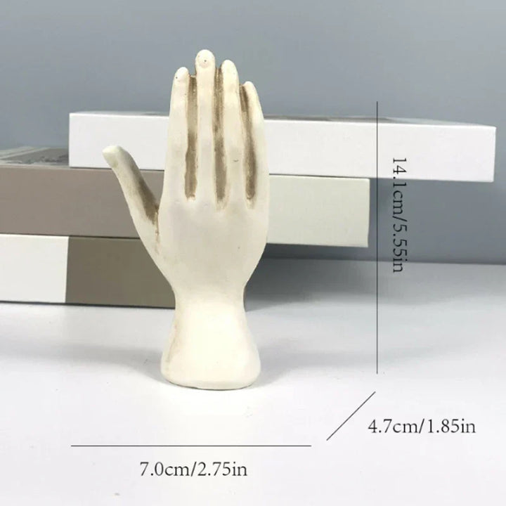 Lisslune | Zodiac Symbols Mystic Palmistry Hand Sculpture
