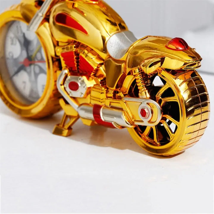 Lisslune | Vintage Motorcycle Bedside Alarm Clock