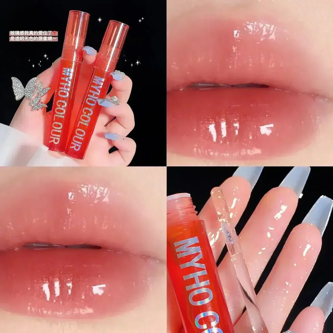 Rynx | Moisturizing Mirror Lip Gloss Liquid Lipstick Waterproof Sexy Glitter Lip Oil Lipsticks Women Makeup Lip Lacquer Korean Cosmetics