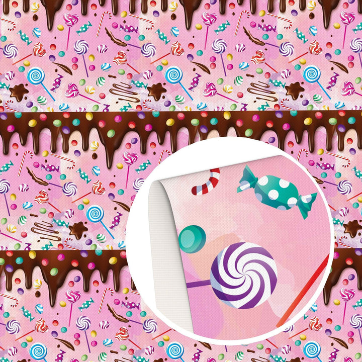 Lisslune | Wasted Cake Candy Faux Leather Craft Kit for DIY Accessories and Bags