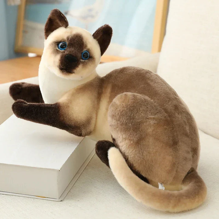 Lisslune | Siamese Cat Plush – Luxury Soft Cat Toy