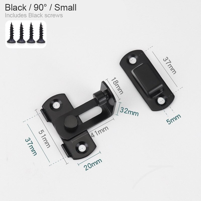 Lisslune | Sliding Simple Cabinet Closet Lock