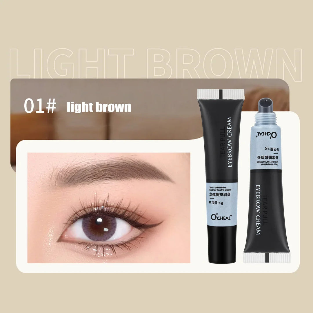 Rynx | Professional Henna Eyelash Eyebrow Color Tint 15-Minute Quick Tint Easy Dye Gel Eyelash Brown Black Shade Set
