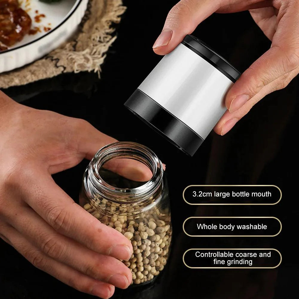 Lisslune | Adjustable ceramic spice mill with individual grind control