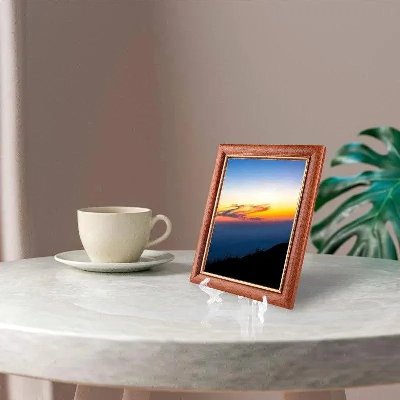 Lisslune | 20-piece versatile display stands in clear and black for stylish home display