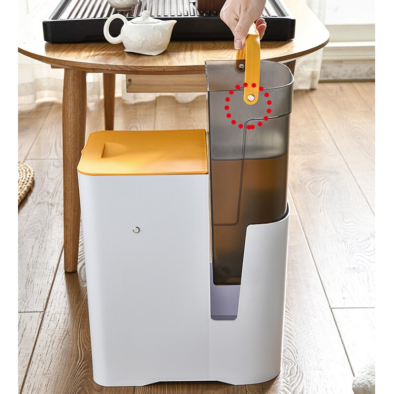 Lisslune | 2in1 Dry & Wet Storage Easy Trash Can