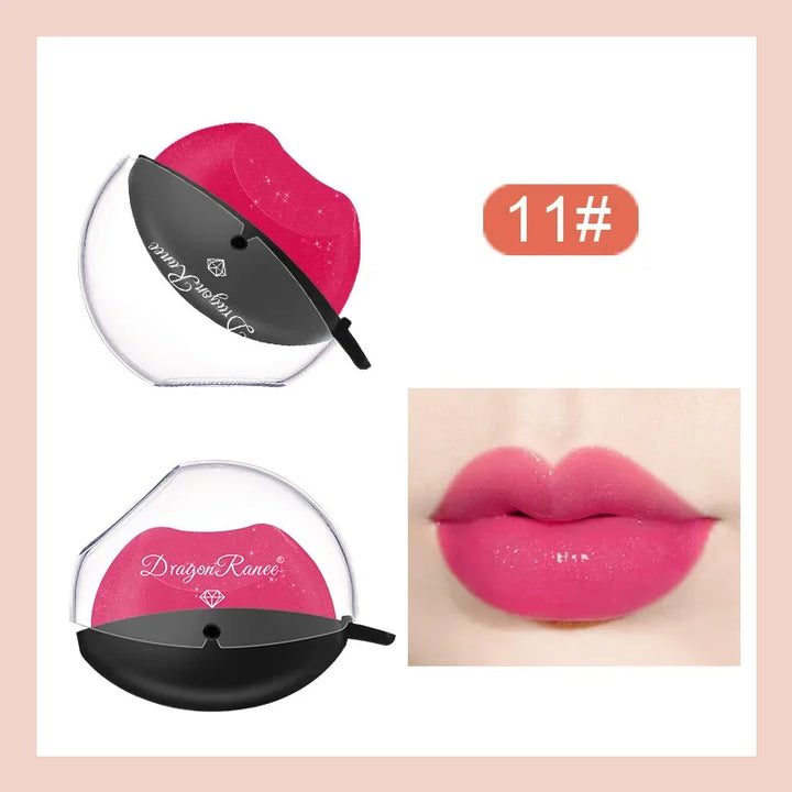 Rynx | Lazy Lipstick Pearl Light Temperature Color Changing Lip Shape Lipstick Velvet Moisturizing Lip Gloss Waterproof Non-Sticky Cup
