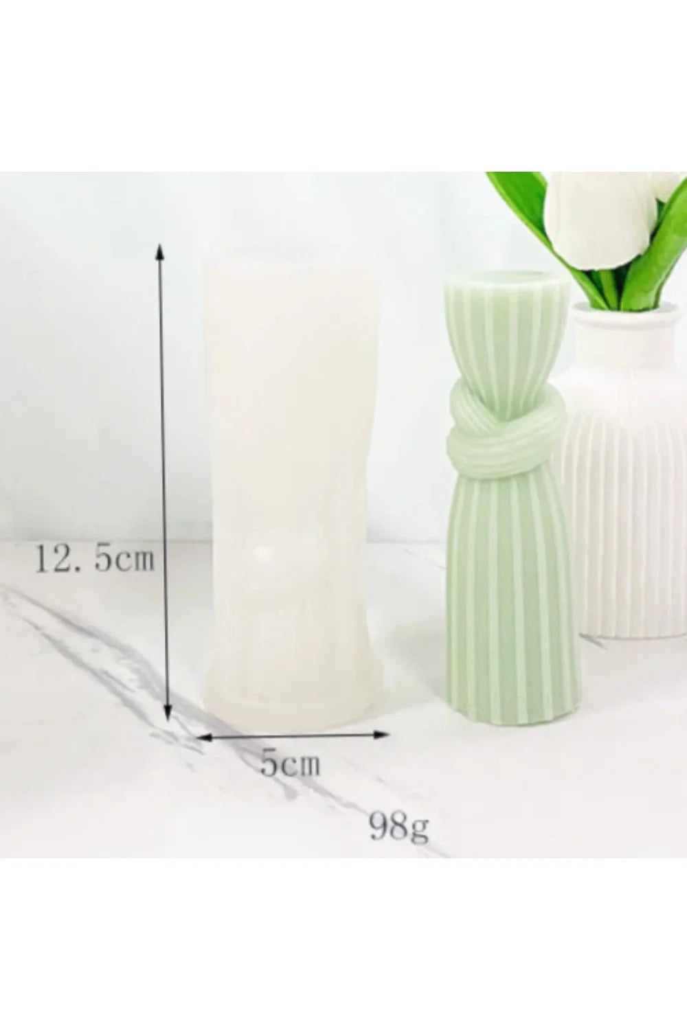 Lisslune | Column Candle Form DIY