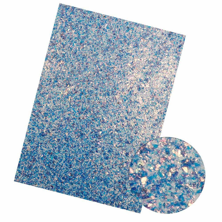 Lisslune | Iridescent Rainbow Glitter Vinyl Craft Roll - Creative Gloss Set