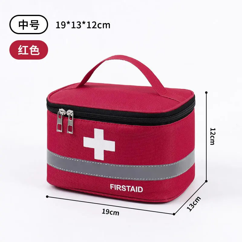 Lisslune | Large Capacity First Aid and Medication Storage Bag