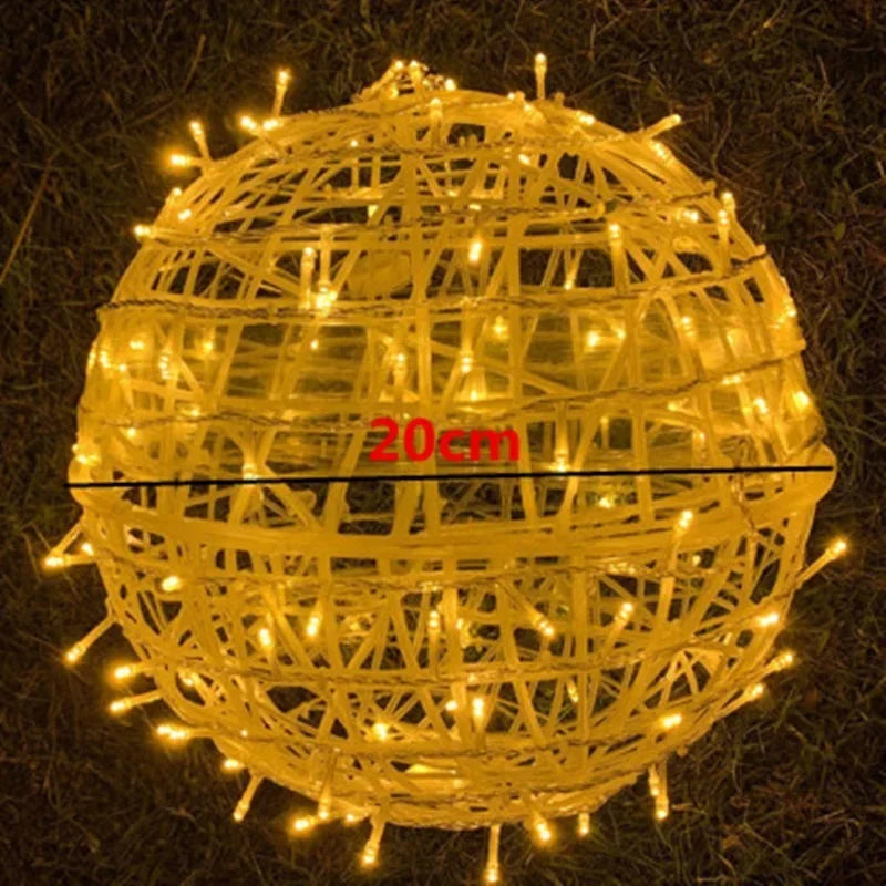 Lisslune | Sphere - Rattan Party Lighting