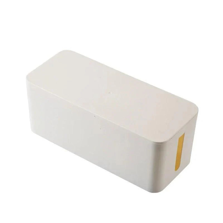 Lisslune | Elegant Wood Cable Management Box with Enhanced Cooling Functions and Versatile Aesthetics