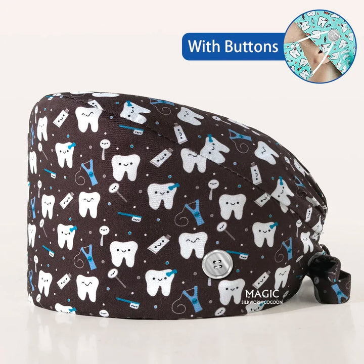 Lisslune | Tooth pressure customizable medical hats for dental and caregiving use