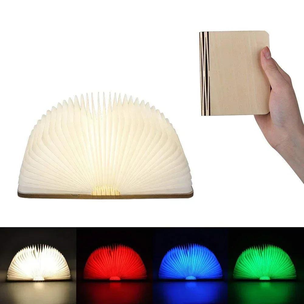 Lisslune | LumiFold elegant folding book lamp