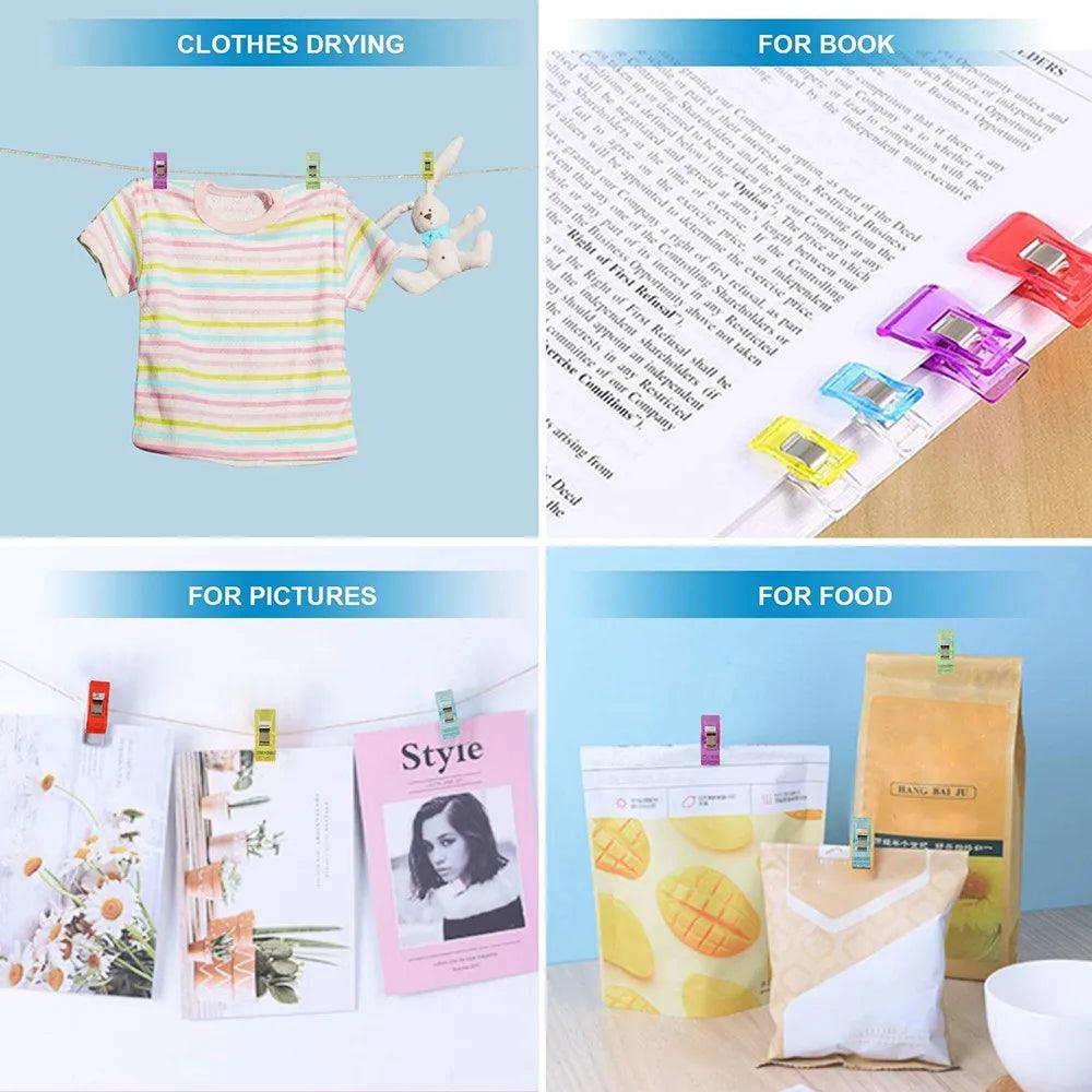 Lisslune | Ultimate Craft Clips Set for Sewing, Quilting and DIY - Available in 10/20/50 Packs