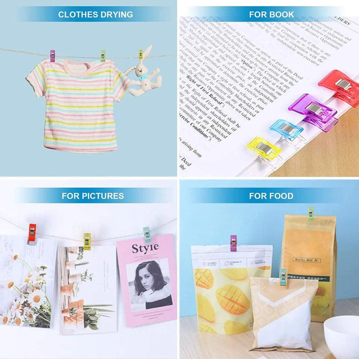 Lisslune | Ultimate Craft Clips Set for Sewing, Quilting and DIY - Available in 10/20/50 Packs