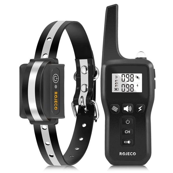 Lisslune | 1000m Dog Training Collar – Waterproof, Rechargeable with Remote Control for Small, Medium & Large Dogs