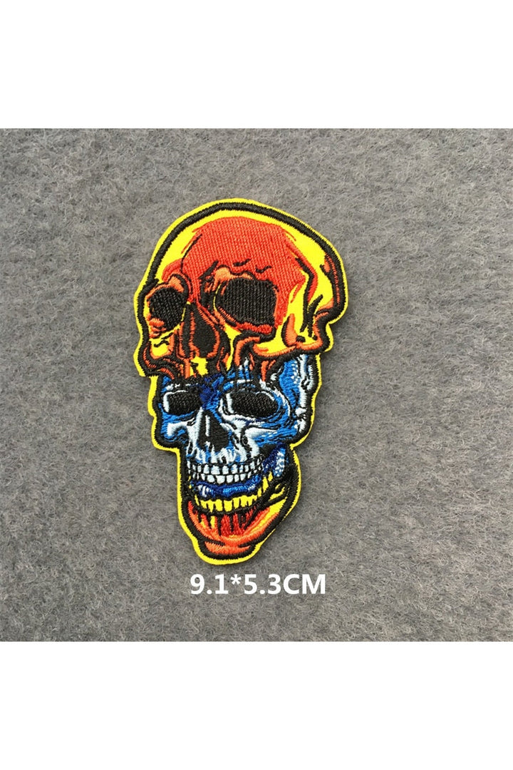 Lisslune | Punk embroidered patch set