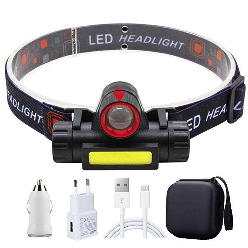 Lisslune | Compact Adventure COB Headlamp with Adjustable Lighting and Comfortable Fit