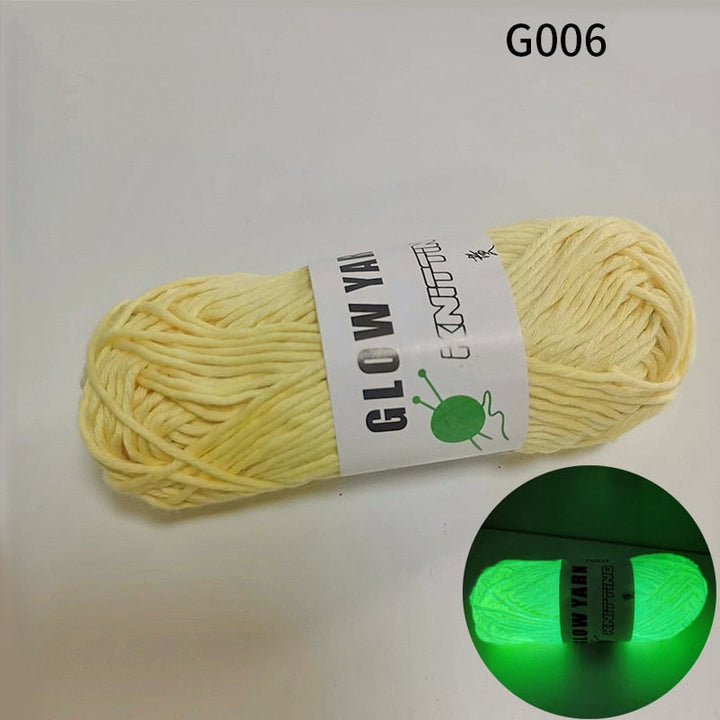 Lisslune | Sparkle Glow Luminous Knitting Yarn