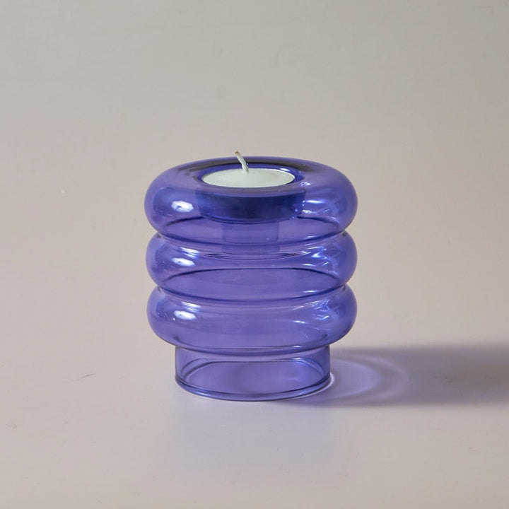 Lisslune | Dual Glass Spiral Candle Holder