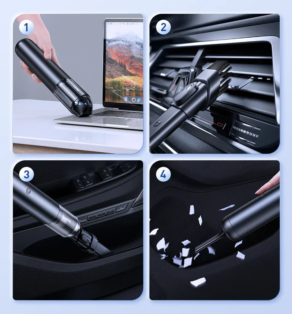 Lisslune | Strong Suction Ultra-Power Wireless Smart Vacuum Cleaner