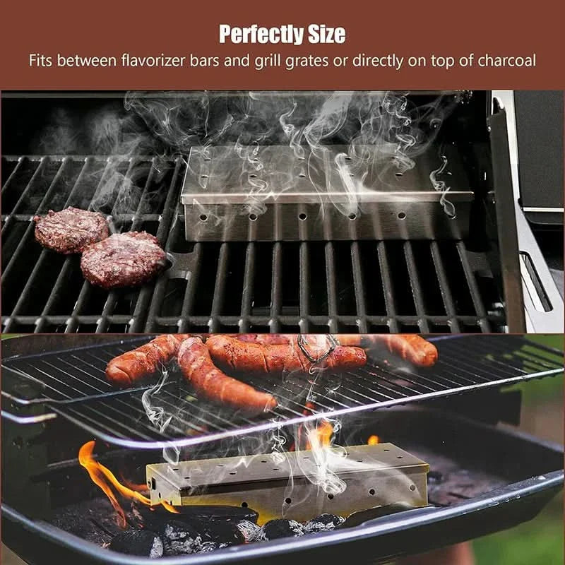 Lisslune | GrillEdge Smoker Box – Intense Smoke Aroma for every BBQ