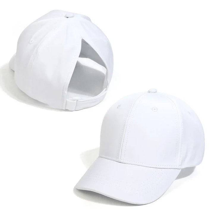 Lisslune | Kids Baseball Cap with Hole for Ponytail