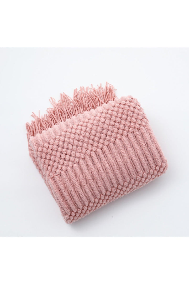 Lisslune | Solid Color Sofa Blanket