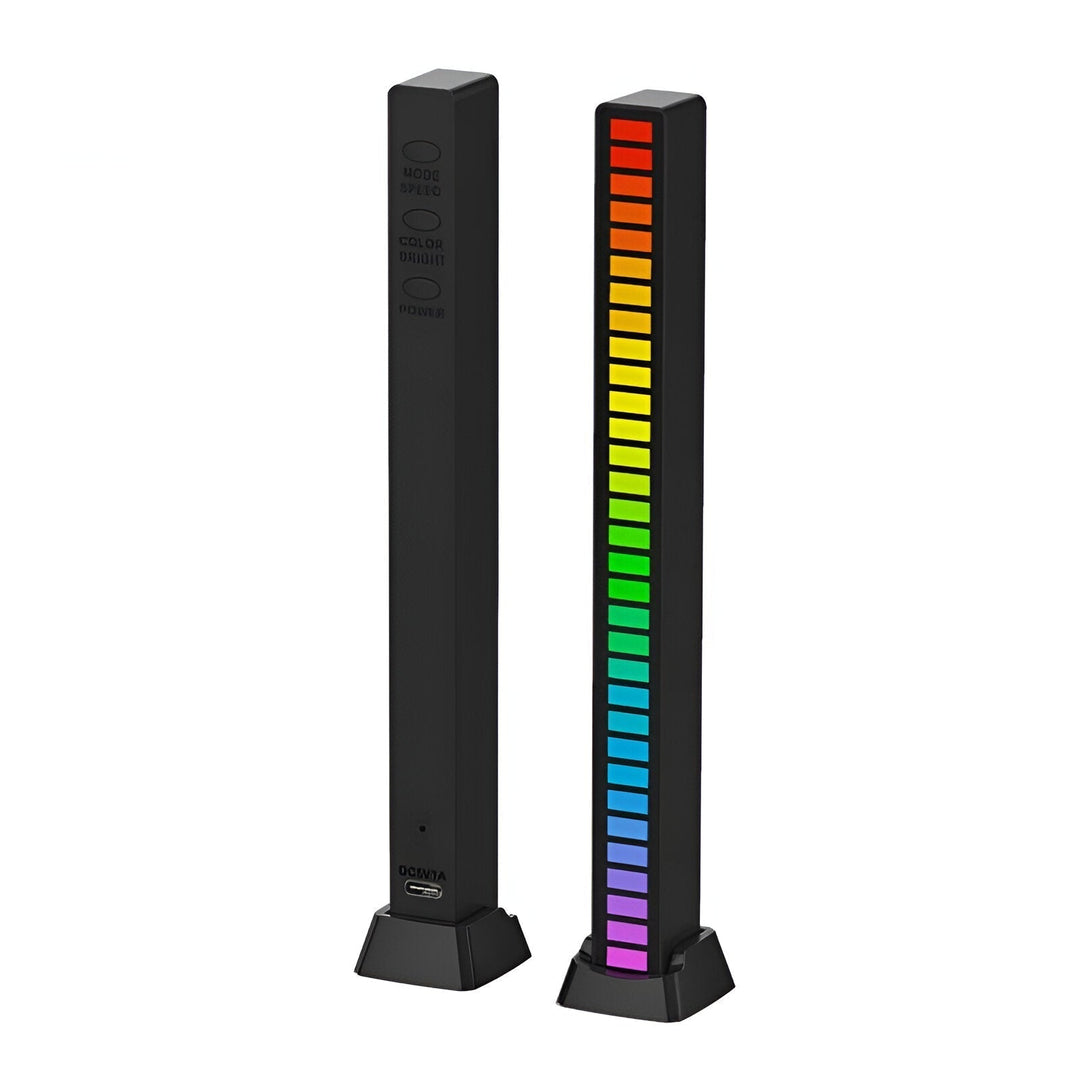 Lisslune | Smart Sound-Activated RGB Light Bar | Music Sync LED Ambient Lighting