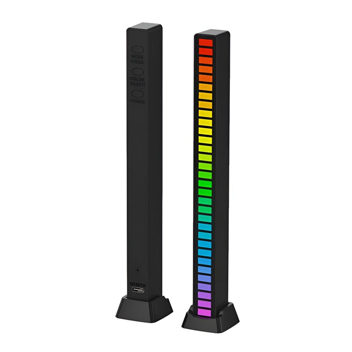 Lisslune | Smart Sound-Activated RGB Light Bar | Music Sync LED Ambient Lighting