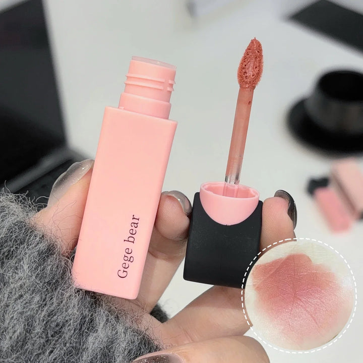 Rynx | Sweet Heart Velvet Lip Gloss Face Mouth Matte Mist Pink Tint Party Lipstick Powder Rouge Eyeshadow Fair Price Makeup Wholesale