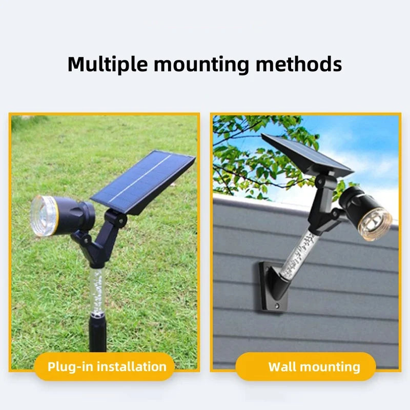 Lisslune | Solar LED Garden Home Outdoor Pathway Spotlights