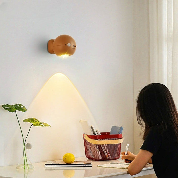 Lisslune | Eye Project Motion Sensor Rechargeable Wall Lamp