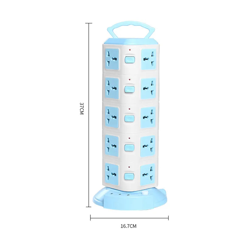Lisslune | Tower Design Surge Protector Vertical Power Strip